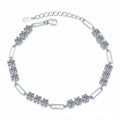 5.4CT Chain Link Bracelet Moissanite Bracelet