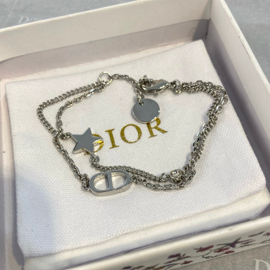Dior Double Chain Bracelet