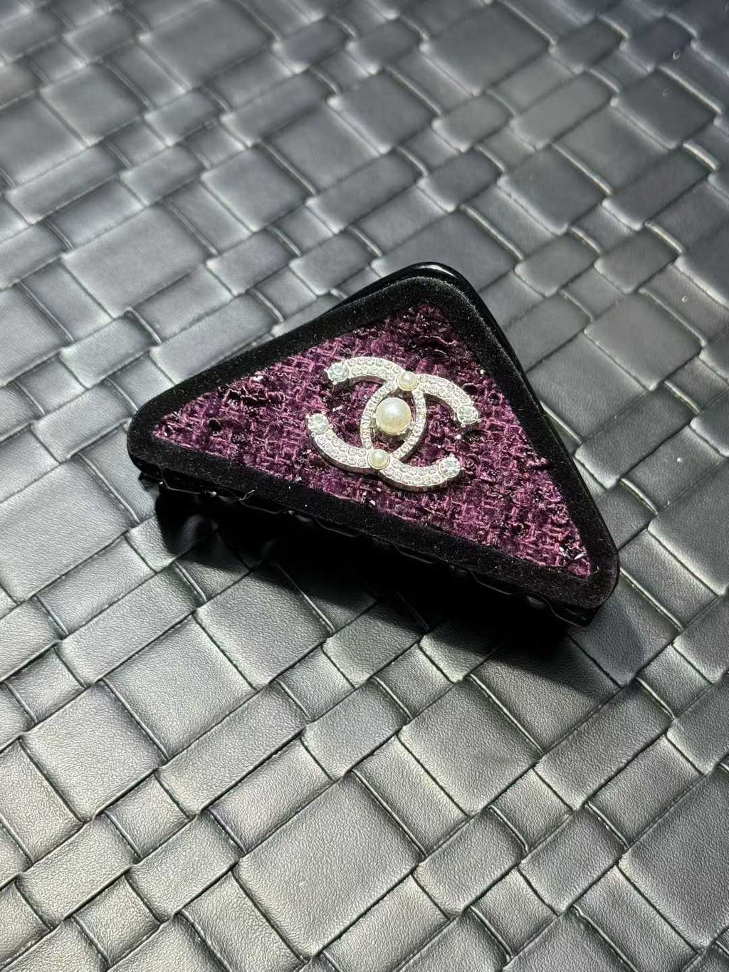 Chanel Hair Accessory Set (Two Claws + One Pin)