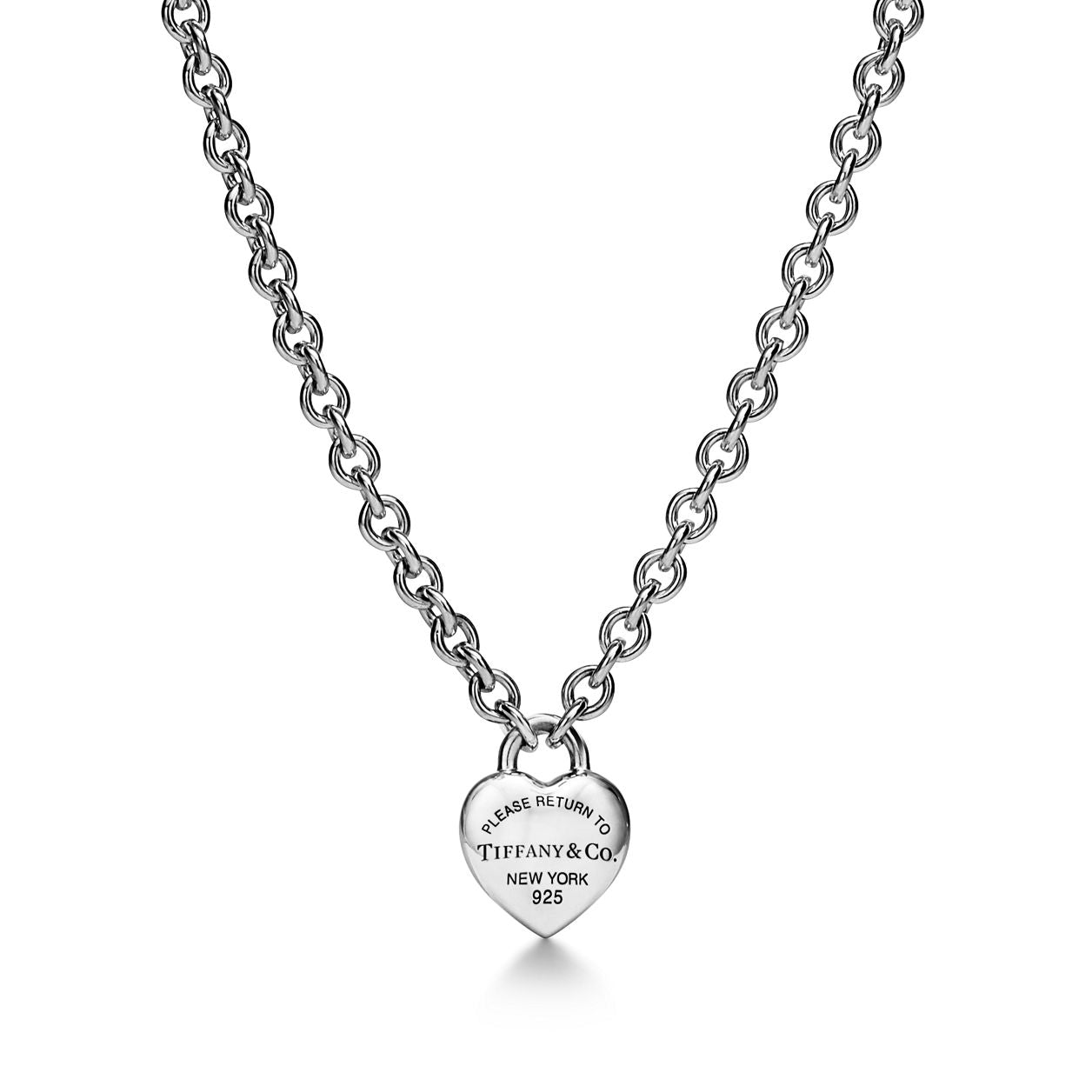 Tiffany Return to Tiffany Full Heart Toggle Pendant Necklace