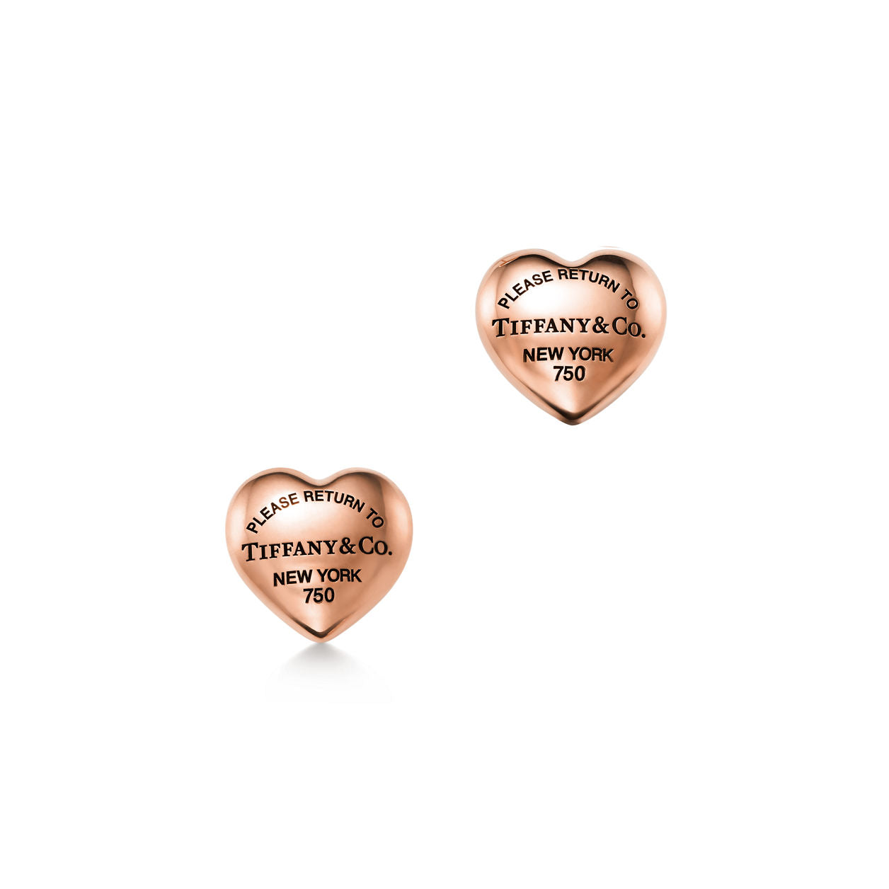 Tiffany Return to Tiffany Full Heart Earrings