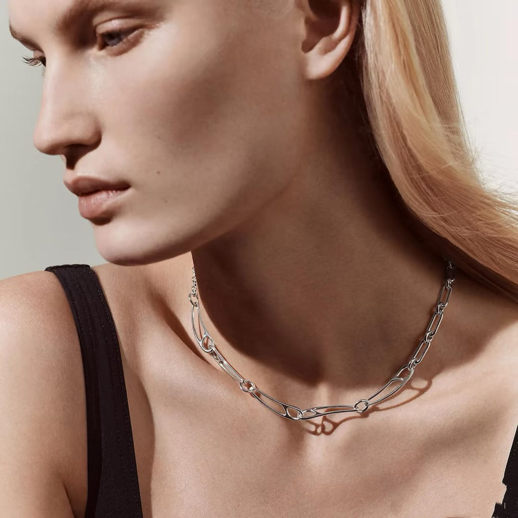 Hermes Chaine d’ancre Punk Necklace