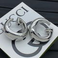Gucci G Shape Hoop Earrings