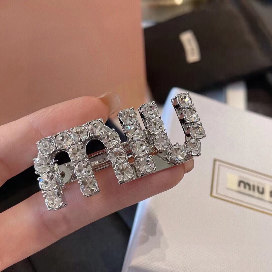 Miu Miu Diamond Hair Clip