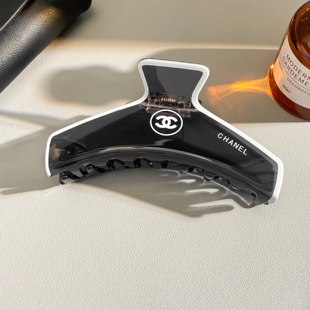 Chanel Pink Black Brown Hair Accessory