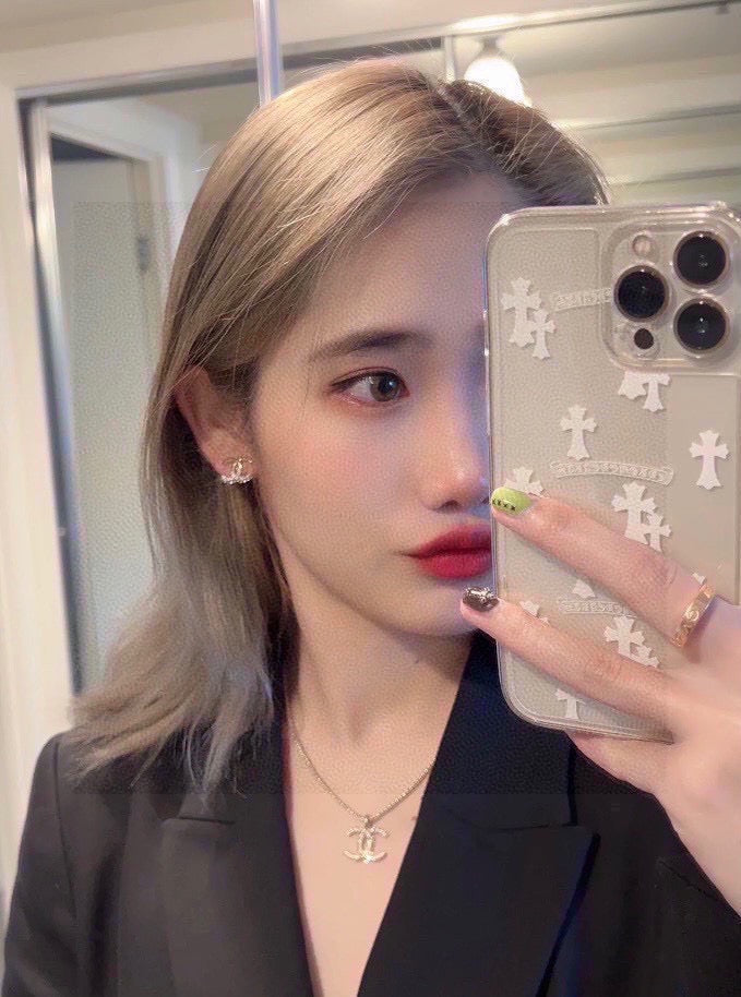 Chanel Half Side Earrings