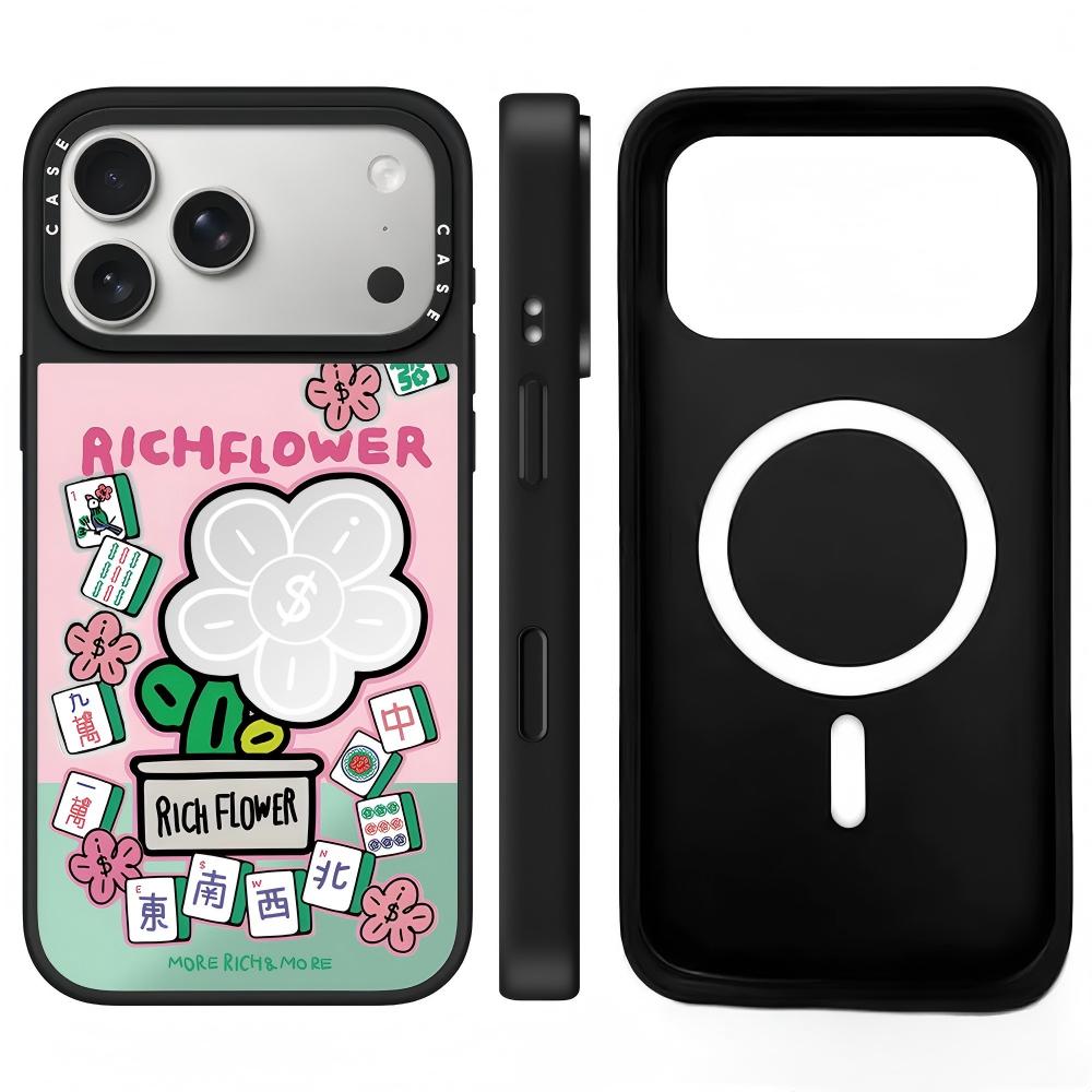 CASETiFY Rich Flower MagSafe Phone Case
