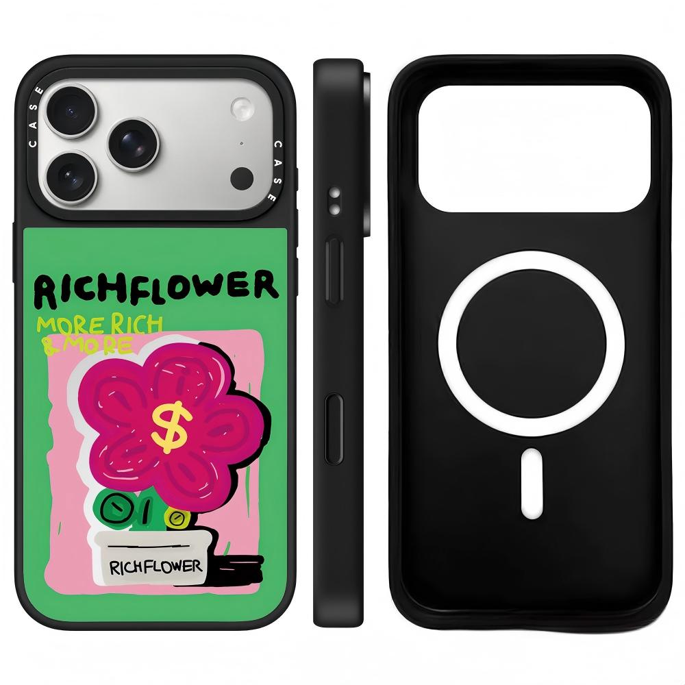 CASETiFY Rich Flower MagSafe Phone Case