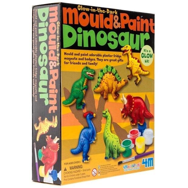 4M Mould & Paint - Glow in the Dark Dinosaur
