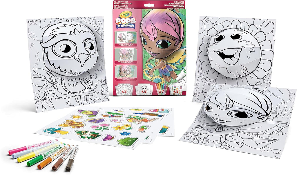 *Crayola POPS 3D Activity Set Enchanted