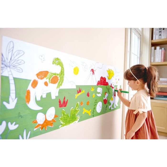 *Hape Doodle Paper Roll - Dinosaur