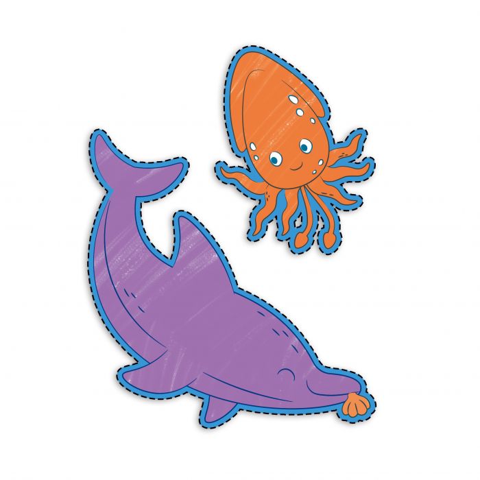 *Hape Doodle Paper Roll - Ocean