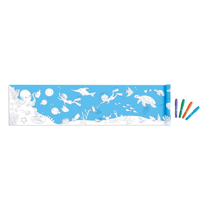 *Hape Doodle Paper Roll - Ocean