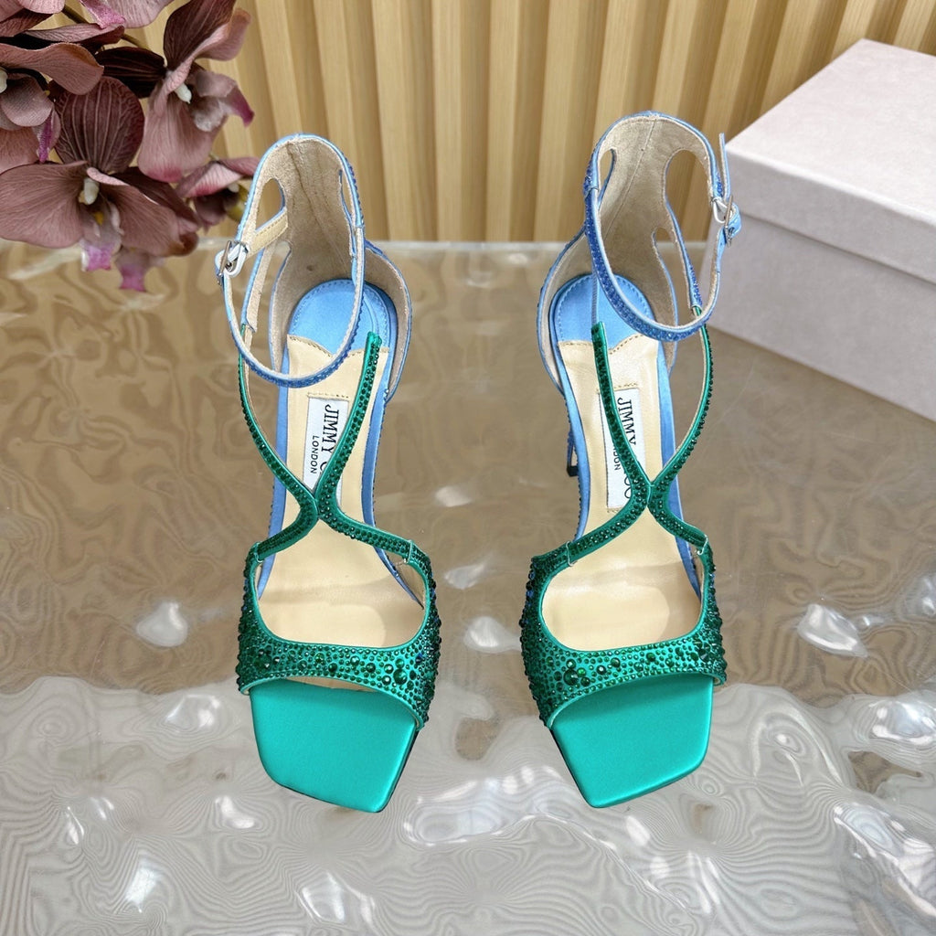 Jimmy Choo Sparkling Sandal High Heel