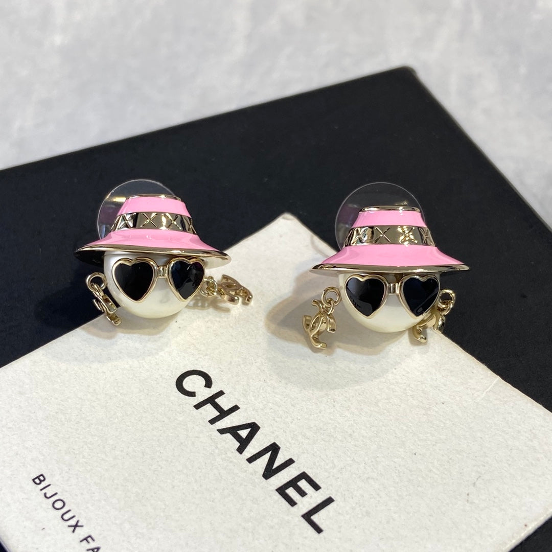 Chanel Robot Earrings
