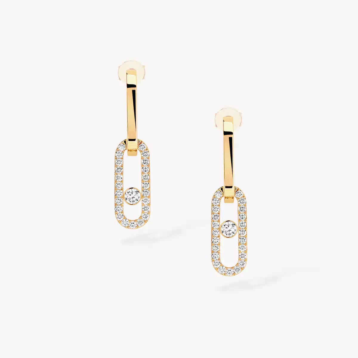 Messika Move Link Diamond Earrings